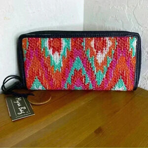 NWT MYRA BAG Adriot Navajo Rug and Leather Wallet